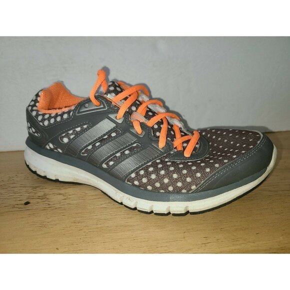 Adidas Womens Duramo 6 Running Shoes Gray Orange C - Picture 1 of 5